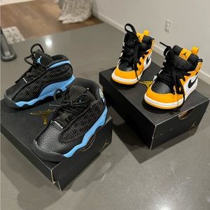 Nike Jordan Toddler Sneakers (2 Pairs)